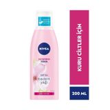 NIVEA Yatıştırıcı Tonik 200ml, Kir Ve Makyaj Kalıntılarını Temizler, Nemlendirici, Badem Yağı, Kuru Cilt