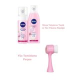 Nivea Yatıştırıcı Yüz Yıkama Köpüğü+yatıştırıcı Tonik+yüz Temizleme Fırçası