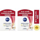 Nivea Yüz Bakım Kremi +45 Yaş 50 ml x 2 Adet