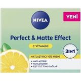 Nivea Yüz Bakım Kremi 50 ml C Vitamini İçerikli Matlaştırıcı ve Nemlendirici Günlük Kullanım