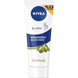 Nivea Zeytinyağlı Nemlendirici El Bakım Kremi 100 ml Yumuşak Cilt İçin Uzun Süreli Nem