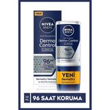 NiveabMen Erkek Roll-on Deodorant Derma Control Clinical 50ml, 96 Saat Üstün Koruma, C Vitamini - 50 ml