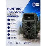 Nivego Nvg Fotokapan 24MP 1080P Full HD Gece Görüşlü 3 Sensörlü IP66 Su Geçirmez Hızlı Tetikleme 120° Geniş Algılama Açısı