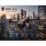 Nivego Nvg R22 Ultra Drone Hd Kamera | Çift Kameralı Drone | Fırçasız Motor | Optik Akış Sabitleme | Uzaktan Kumandalı Drone - Gri