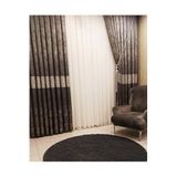 Nivemes Home Areka Gümüş Zigzaklı APM 400x250 cm 1/3 Sık Pile Tül Perde