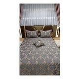 Nivemes Home Ecosse Diamond Lacivert Çift Kişilik Yatak Örtüsü