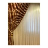 Nivemes Home Pırlanta 150x280 cm Beyaz 1/3 Sık Pile Tül Perde