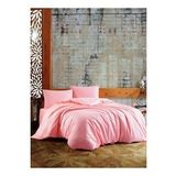 Nivemes Home Pudra %100 Pamuk Çift Kişilik Nevresim Takımı