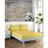 NİVEMESHOME 160*200 SARI LASTİKLİ ÇARŞAF SETİ