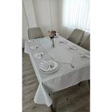 NİVEMESHOME AÇIK GRİ 160*220 COLBER MASA ÖRTÜSÜ