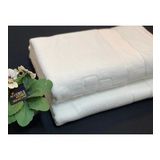 NİVEMESHOME BEYAZ 90X150 LOGOLU BANYO HAVLUSU
