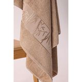Nivemeshome Cappicino Bambu Banyo Havlusu Nurpak - 90 x 150 cm - Cappuccino