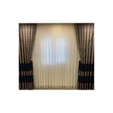 Nivemeshome Fitilli Simli 1/3 Sık Pileli Tül Perde (İthal Kumaş Versiyon) Beyaz 400 X 280