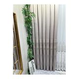 Nivemeshome Ft632255 V-5228 Antakya Vizon 1/3 Sık Pileli Fon Perde Apm (Premium Kumaş Versiyon) Vizon 30 X 250