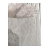 Nivemeshome Gülsem Perde Simli Kar600 Tül Perde 1/3 (Sık) Pile 15 (İthal Kumaş Versiyon) Ekru 200 X 250