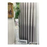 Nivemeshome Güneş Ft632121 Gri V-5401 1/3 Sık Pileli Fon Perde Apm (İthal Kumaş Versiyon) Gri 100 X 260