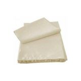 Nivemeshome Güneşlik Saten Perde Marka 1. Sınıf Perdelik Ekru Renk Düz Pilesiz Hazır Halde, 100 x 180