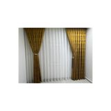 Nivemeshome İstanbul Hardal 1/3 Sık Pileli Fon Perde Apm (Yeni Kumaş Versiyon) Hardal 50 X 260