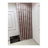 Nivemeshome İstanbul V-1001 1/3 Sık Pileli Fon Perde Apm (İthal Kumaş Versiyon) Mor 50 X 280