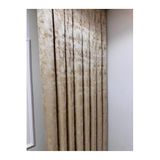 Nivemeshome İstanbul V-401 Gold 1/3 Sık Pileli Fon Perde Apm (İthal Kumaş Versiyon) Gold 90 X 280