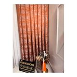 Nivemeshome İstanbul V-5204 1/3 Sık Pileli Fon Perde Apm (Premium Kumaş Versiyon) Turuncu 80 X 280