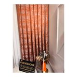 Nivemeshome İstanbul V-5204 1/3 Sık Pileli Fon Perde Apm (Premium Kumaş Versiyon) Turuncu 90 X 270