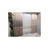 Nivemeshome Mızraklı Ft632256 V-5202 Vizon 1/3 Sık Pile Fon Perde Apm (Yeni Kumaş Versiyon) Vizon 100 X 280