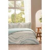 Nivemeshome Natural Marble Mint Çift Kişilik Nevresim Takımı Özdilek - 200 x 220 cm