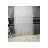 Nivemeshome Nivemeshome 1/3 Sık Pile Louvre Fon Perde Apm (Premium Kumaş Versiyon) Gri 50 X 260