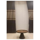 Nivemeshome Nivemeshome Abant Fır0914 V-2531 Antrasit 1/3 Sık Pileli Fon Perde Apm (İthal Kumaş Versiyon) Antrasit 70 X 250