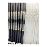 Nivemeshome Nivemeshome Amasra Ft614164 V-902 Siyah 1/3 Sık Pileli Fon Perde Apm (Yeni Kumaş Versiyon) Siyah 100 X 270