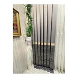 Nivemeshome Nivemeshome Ata Ft614168 V-5403 Gümüş 1/3 Sık Pileli Fon Perde Apm (İthal Kumaş Versiyon) Gümüş 50 X 270