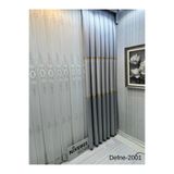 Nivemeshome Nivemeshome Defne Gümüş Ft614166 V-2001 1/3 Sık Pileli Fon Perde Apm (Yeni Kumaş Versiyon) Gümüş 70 X 270