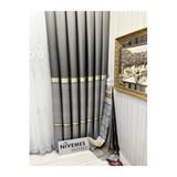 Nivemeshome Nivemeshome Deniz Ft614177 V-2503 Taş 1/3 Sık Pileli Fon Perde Apm (İthal Kumaş Versiyon) Taş 50 X 270
