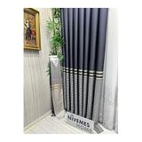 Nivemeshome Nivemeshome Didim Ft671537 V-502 Lacivert 1/3 Sık Pileli Fon Perde Apm (Yeni Kumaş Versiyon) Lacivert 80 X 250