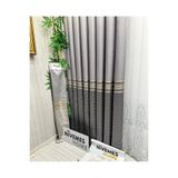 Nivemeshome Nivemeshome Didim Ft671537 V-5403 Gümüş 1/3 Sık Pileli Fon Perde Apm (Yeni Kumaş Versiyon) Gümüş 90 X 270