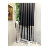 Nivemeshome Nivemeshome Didim Ft671537 V-902 Siyah 1/3 Sık Pileli Fon Perde Apm (Premium Kumaş Versiyon) Siyah 50 X 250