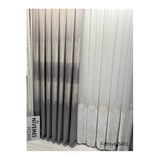 Nivemeshome Nivemeshome Fethiye 614178 Gri V-5401 1/3 Sık Pileli Fon Perde Apm (İthal Kumaş Versiyon) Gri 90 X 270