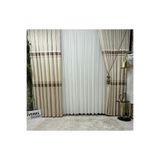 Nivemeshome Nivemeshome Hayal Life Simena V-115 1/3 Sık Pileli Fon Perde Apm (İthal Kumaş Versiyon) Krem 100 X 250