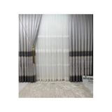 Nivemeshome Nivemeshome Hayallife Palmira V-2002 1/3 Sık Pileli Fon Perde (Premium Kumaş Versiyon) Gri 50 X 250