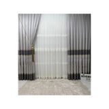 Nivemeshome Nivemeshome Hayallife Palmira V-2002 1/3 Sık Pileli Fon Perde (Yeni Kumaş Versiyon) Gri 100 X 260