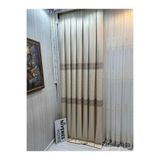 Nivemeshome Nivemeshome Kehribar Ft614162 Krem V-101 1/3 Sık Pileli Fon Perde Apm (İthal Kumaş Versiyon) Krem 100 X 270
