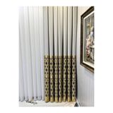 Nivemeshome Nivemeshome Lara Ft671538 V-2503 Gri 1/3 Sık Pileli Fon Perde Apm (Premium Kumaş Versiyon) Gri 90 X 270