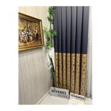 Nivemeshome Nivemeshome Lara Ft671538 V-5401 1/3 Sık Pileli Lacivert Fon Perde Apm (Premium Kumaş Versiyon) Lacivert 80 X 260