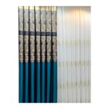 Nivemeshome Nivemeshome Milas 671539 1/3 Sık Pileli Fon Perde Apm,Zümrüt Yeşili 50 X 260