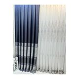 Nivemeshome Nivemeshome Rüya Ft671477 V-502 1/3 Sık Pileli Fon Perde Apm,Lacivert 80 X 260