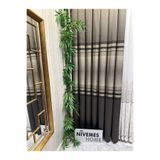 Nivemeshome Nivemeshome Samandağ Ft 614286 V_5302 Kahve 1/3 Sık Pileli Fon Perde Apm (Premium Kumaş Versiyon) Kahve 80 X 260