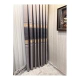 Nivemeshome Nivemeshome St.Pierre Ft614320 V_5403 Gri 1/3 Sık Pileli Fon Perde Apm (İthal Kumaş Versiyon) Gri 90 X 250