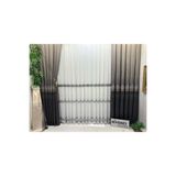 Nivemeshome Nivemeshome Titus Fj632145 V-5329 Kahve 1/3 Sık Pileli Fon Perde Apm (Premium Kumaş Versiyon) Kahve 80 X 250