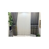Nivemeshome Nivemeshome Titus Fj632145 V-913 Siyah 1/3 Sık Pileli Fon Perde Apm (Premium Kumaş Versiyon) Siyah 50 X 250